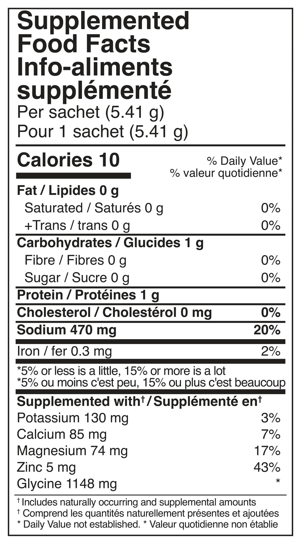 Supplemented Food Facts for Baseline Flow, Berry Maple #49703801651447